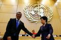 Tedros Adhanom Ghebreyesus a Margaret Chan