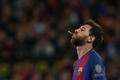 Zklamaný Lionel Messi po vyřazení Barcelony z Ligy mistrů