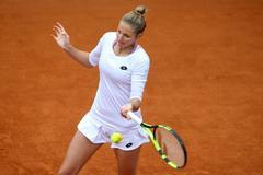 Kristýna Plíšková ve finále turnaje J&T Banka Prague Open 2017