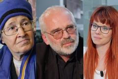 DVTV 19. 4. 2017: Mariusz Surosz, obyvatelka ukrajinské Avdejevky Olga a Marie Žampachová