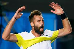 Video: Benoit Paire a jeho výstup v Halle