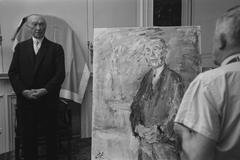 Německý kancléř Konrad Adenauer