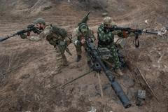 Gruzínští dobrovolníci v Donbasu