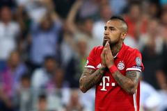 Arturo Vidal v semifinále LM 2017