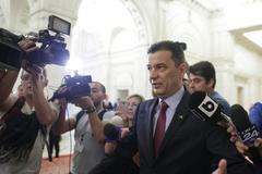 Sorin Grindeanu, te´d už bývalý předseda rumunské vlády.