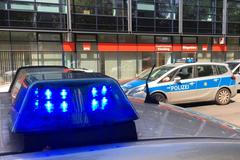 Evakuace sídla SPD v Berlíně