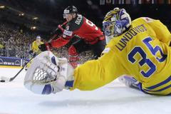 MS 2017, Kanada-Švédsko: Matt Duchene - Henrik Lundqvist
