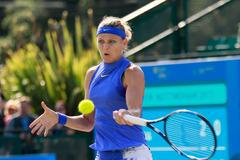 Lucie Šafářová na turnaji v Nottinghamu