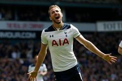 Harray Kane slaví gól Tottenhamu