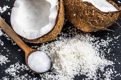 kokosový olej, žena