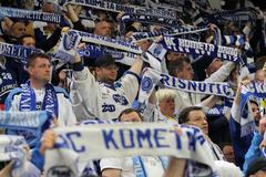 Kometa Brno - Hradec Králové: čtvrté semifinále play off 2017