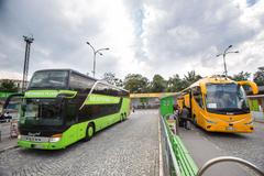 Autobusy FlixBus a RegioJet