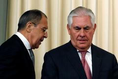 Tillerson a Lavrov v Moskvě