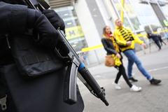 Bezpečnostní opatření před odloženým zápasem v Dortmundu