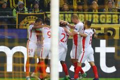 Bezpečnostní opatření před odloženým zápasem v Dortmundu