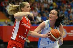 ME v basketbalu: Česko - Ukrajina: Alena Hanušová