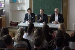 Diskuze na Gymnáziu Na Vítězné pláni