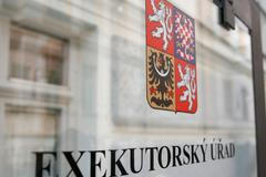 Exekutorský úřad. Ilustrační fotografie.