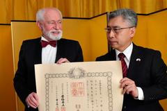 Zdeněk Thoma Řád Japonsko