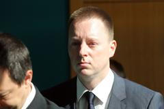 Jiří Staněk souzený s Vlastou Parkanovou