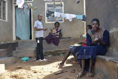 Slum Bwaise v Ugandě