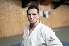 Judista Lukáš Krpálek při tréninku na olympiádu do Ria