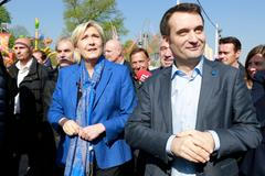 Marine Le Penová a její "pravá ruka" Florian Philippot.