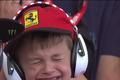 F1, VC Španělska 2017: plačící fanoušek Ferrari
