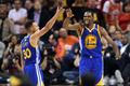 Stephen Curry a Kevin Durant ve finále NBA 2017