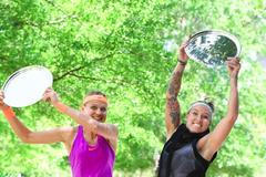 Lucie Šafářová a Bethanie Matteková-Sandsová slaví titul v Charlestonu