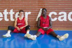 Trénink basketbalového týmu GBA