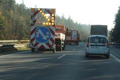 Informační tabule na D1