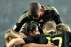 Německo fotbal MS 2010 radost Khedira