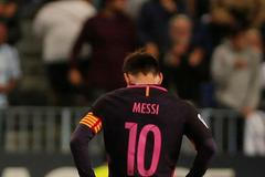 Smutný Lionel Messi