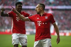 Franck Ribéry se raduje z branky