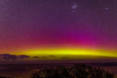 Kamera zachytila dechberoucí časosběr polární záře v Austrálii