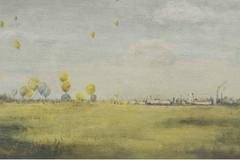 Kamil Lhoták - Závody balonů (1946)