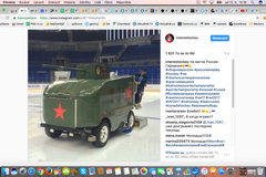 Rusové ukázali údernější rolbu pro hokej a Finové hrají pod psa