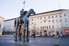 Jezdecká socha Jošta Lucemburského