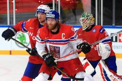 MS 2017, Česko-Norsko: Jakub Voráček - Alexander Bonsaksen (47), Lars Haugen