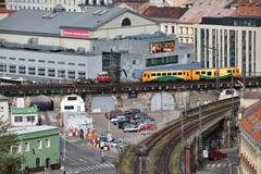 Negrelliho vidaukt v roce 2017