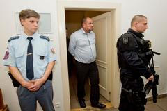 Zatčený Miroslav Pelta