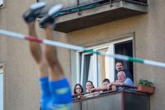 MČR v atletice 2017: Skok o tyči mužů na náměstí