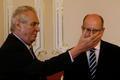 Bohuslav Sobotka Miloš Zeman na Hradě demise "demise"