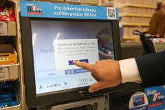 Tesco Scan&Shop mobile - skenovací zařízení na nákupy pro zákazníky