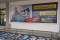 Billboard lákající na volná místa v Lidlu