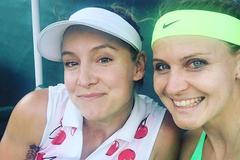 Miami Open Instagram (Matteková-Sandsová a Šafářová)