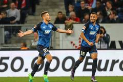 Andrej Kramaric slaví gól Hoffenheimu