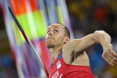 OH 216, atletika - oštěp M: Jakub Vadlejch