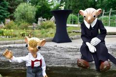 Spejbl a Hurvínek, Botanická zahrada